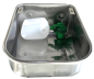 Preview: BA 740 STAINLESS STEEL BA 740 STAINLESS STEEL DRINKING BOWL - 2 LITER WITH FLOATER VALVE - 1/2" OUTER THREAD