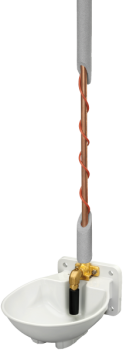 Tränkebecken SB 22 H RBH BACTO® PROTECT mit Rohrbegleitheizung 230 Volt / 66 Watt (Frostschutz bis ca. -35°C)