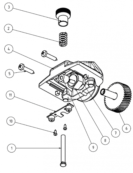 Scherkopf II für Profi Line / 1700-1 DC