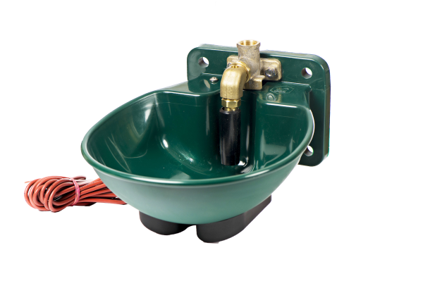 Drinking bowl SB 22 H with heating cable 24 Volt / 45 Watt (frost-free up to approx. -35°C)