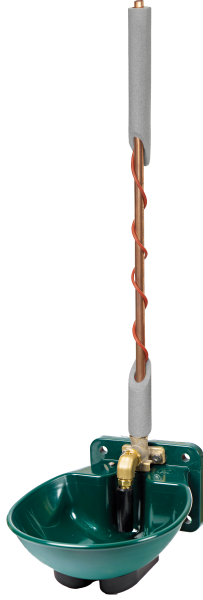 Drinking bowl SB 23 H RBH with pipe heat tracing cable 230 Volt / 54 Watt (frost-free up to approx. -20°C)