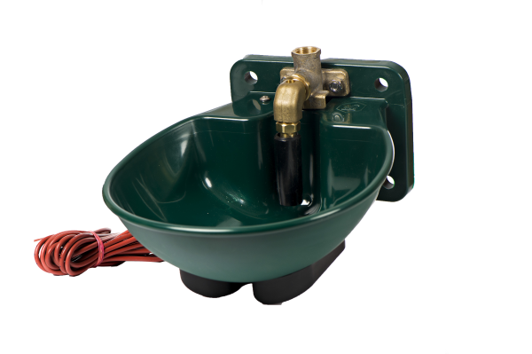 Tränkebecken SB 23 H mit Heizkabel 24 Volt / 33 Watt (Frostschutz bis ca. -20°C)