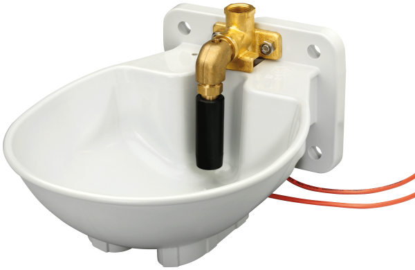 Tränkebecken SB 23 H BACTO® PROTECT mit Heizkabel 230 Volt / 45 Watt (Frostschutz bis ca. -35°C)